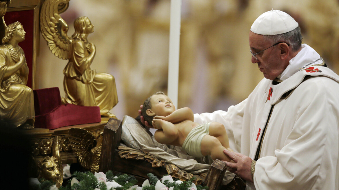 Papa pede lugar para Jesus em “humanidade insaciável”