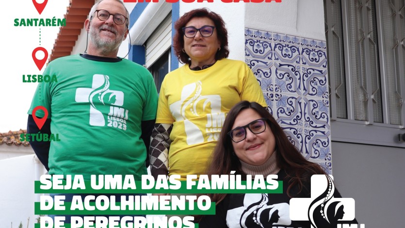 JMJ Lisboa 2023: Famílias de acolhimento na diocese