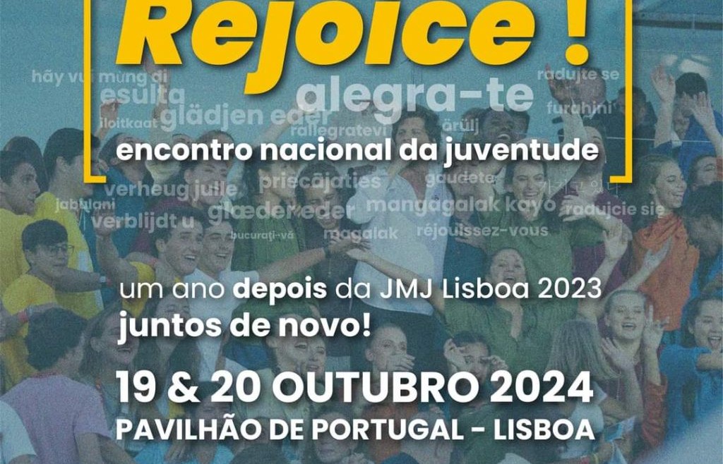 Rejoice para celebrar a JMJ de há um ano