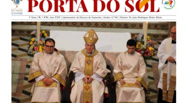 Jornal Porta do Sol destaca a ordenação de diácono de André Henriques