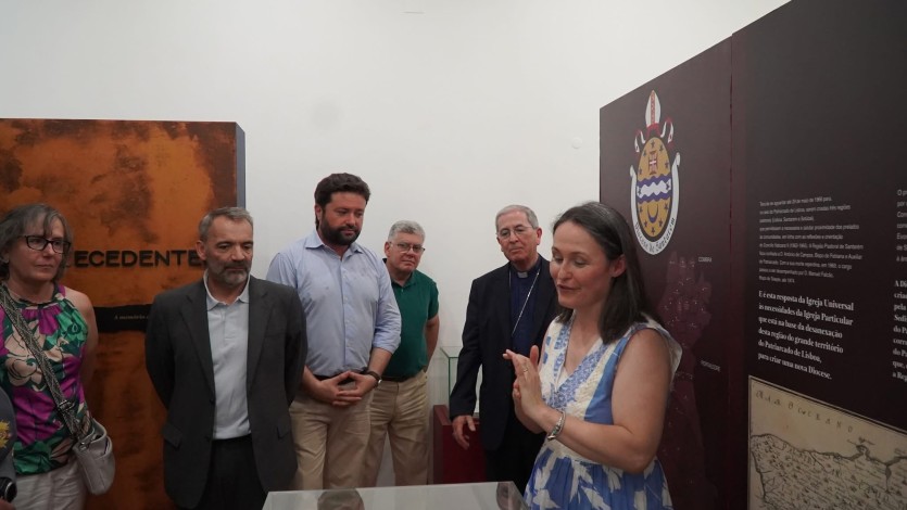 Exposição itinerante sobre a Diocese na Casa Vieira Guimarães