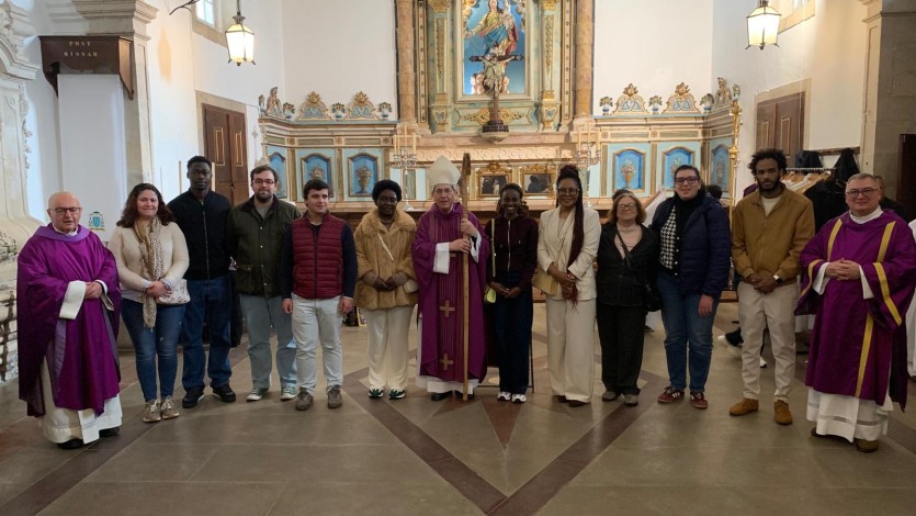 Inscrição do nome dos catecúmenos