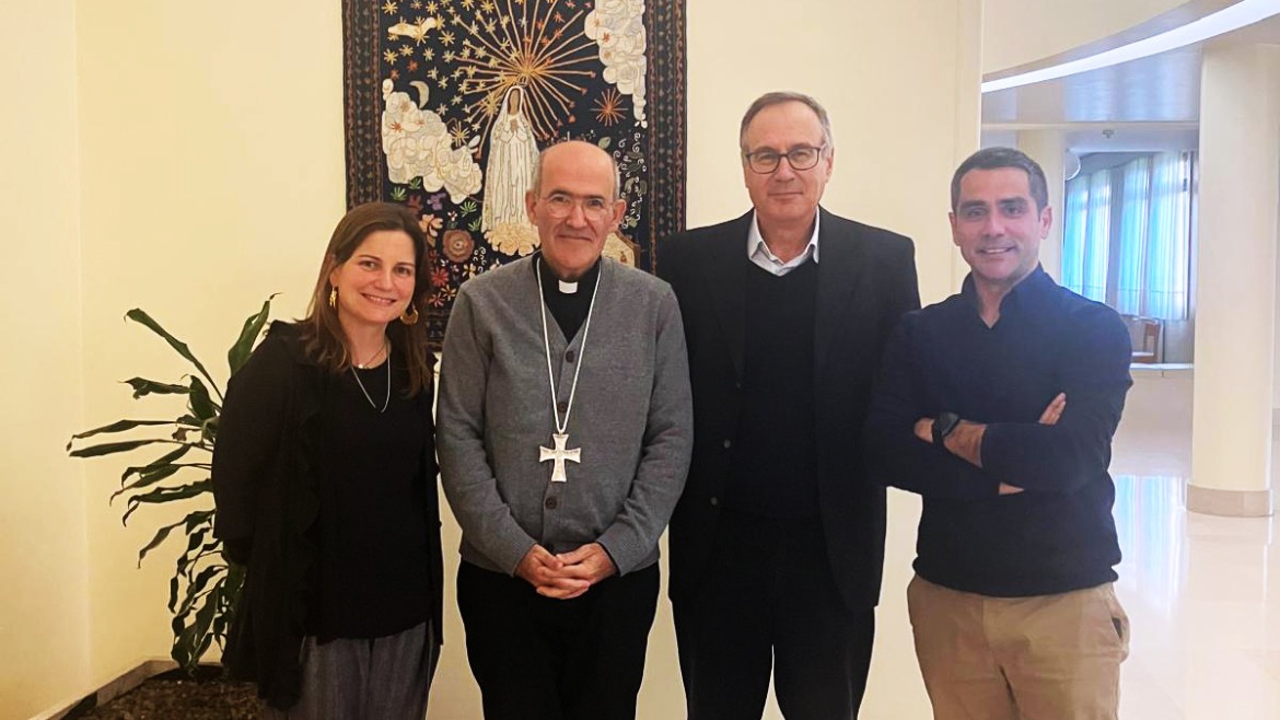 DNPJ reuniu com o Cardeal Tolentino Mendonça