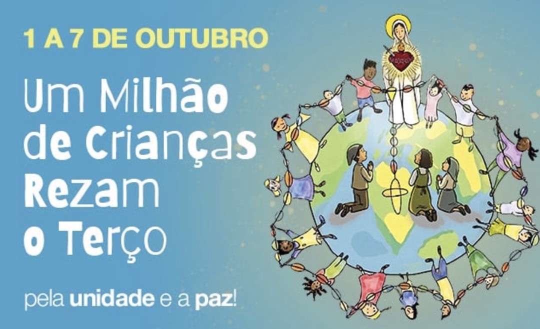 Um milhão de crianças unem-se em oração pela paz